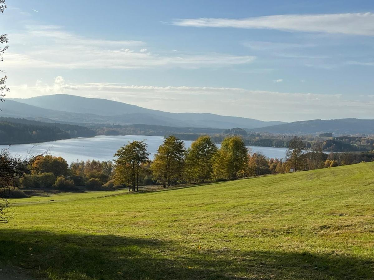 Chata Pod Houbovym Vrchem 2 Horní Planá Exteriör bild